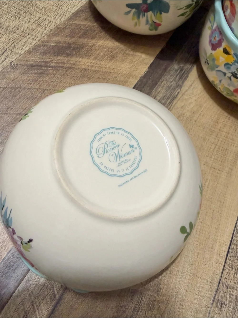 The Pioneer Woman Sweet Romance Blossom Floral Cereal Soup Bowls Set of 8